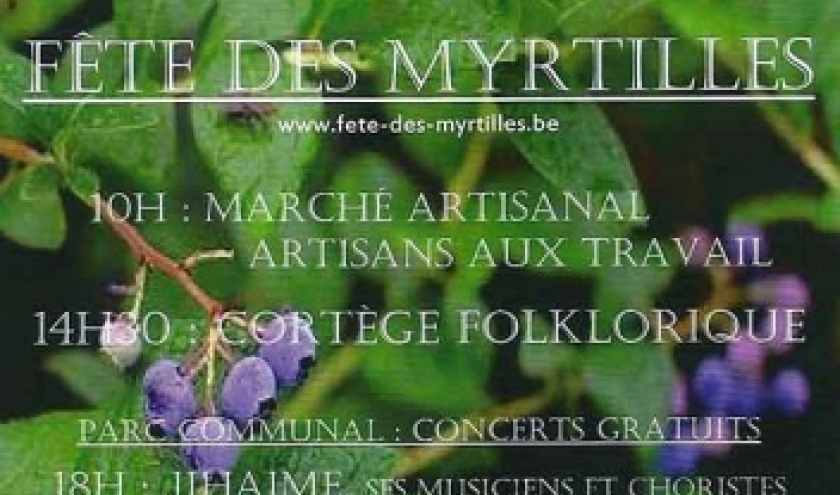 Fete des Myrtilles 2016 Vielsalm