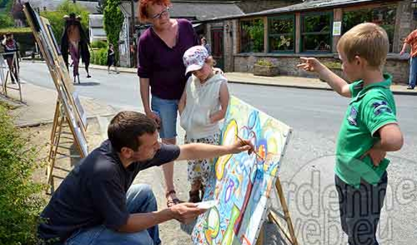 achouffe, village des artistes