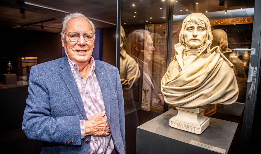 René Schyns en 2021 (exposition Napoléon). ©Philippe Labeye