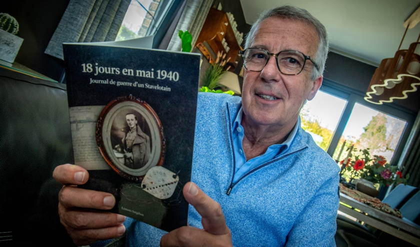 Philippe Legros a retranscrit les notes de son père. ©EDA Philippe Legros a retranscrit les notes de son père. ©EDA