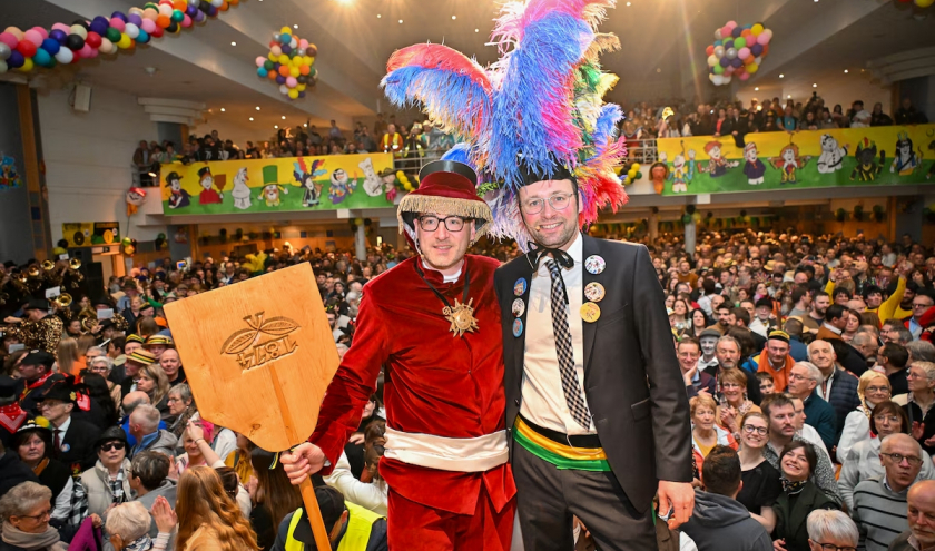 Salle de la Fraternité lors de l'intronisation du Trouv'lè le samedi