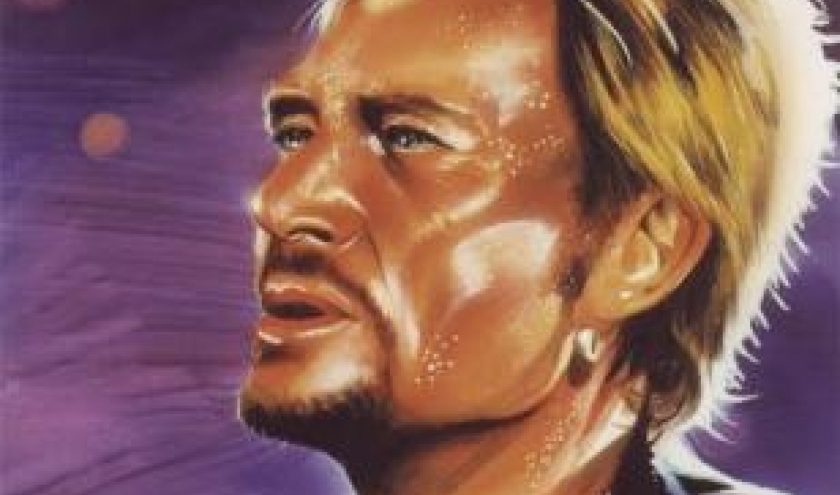 20110624_johnny Hallyday portrait peinture 20110624_johnny Hallyday portrait peinture
