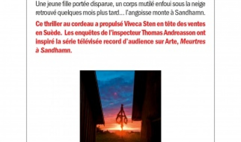 Les nuits de la Saint Jean de Viveca Sten   Albin Michel.