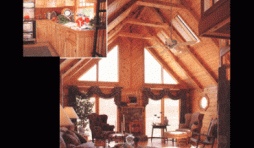 (c) The Original Log Cabine Homes - "Western Red Cedar" (Thuya Plicata) et "Eastern White Pine" (Pinus Strobus)