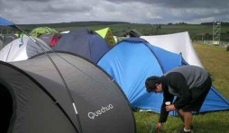 le camping