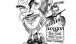 caricature_Sean Connery. James Bond.007