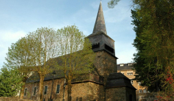 Église St Gilles, Tailles, Houffalize. Lieu de pèlerinage local