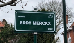 A 58 jours du "Grand Départ", retour sur l'inauguration du "Square Eddy Mecrckx", à Woluwe St. Pierre, le 28 mars 2019