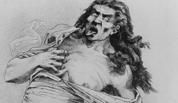 Attaque démoniaque-Etude clinique sur l’Hystéro-Epilepsie (Paul Richer/1885) © « Bibliothèque inter-universitaire de la Santé » (Paris)