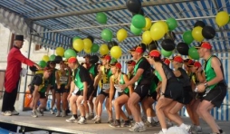 Le groupe malmedien lors de la presentation