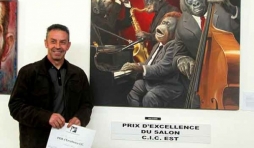 Olivier Claudon au Salon des Artistes Lorrains