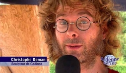 Christophe Deman, sculpteur sur bois