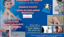 photosbox photo gratuite de votre enfant chez Baby PEKUS