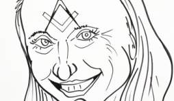 caricature  Emmanuelle Praet 