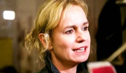 Sandrine Bonnaire en interview-express, juste avant l'annonce du Palmares