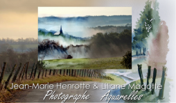  Liliane Magotte et Jean-Marie Henrotte: l'Ardenne, entre aquarelle et photo