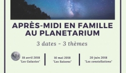 14h, Planetarium public Observatoire Centre Ardenne