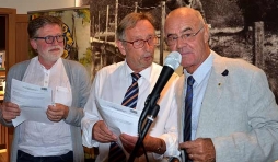 Pierre Poncelet ,Andre Jordens et Daniel Lesage
