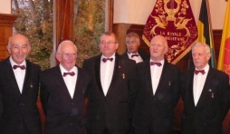 Les quatre Decores 2007 (g a d) G. Dostriche, V. Lambert, M. Distree (President), R. Collienne, M. Bragard