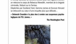 Mort sur la Tamise de Deborah Crombie   Albin Michel.