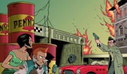 Mauro Caldi Tome 5, La guerre des Familles de D. Lapière et M. Constant  Editions Paquet.