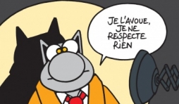 Le Chat passe a table de Philippe Geluck   Casterman.