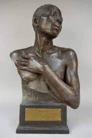 Un moulage en plâtre (Arsène Matto) © « AfricaMuseum »