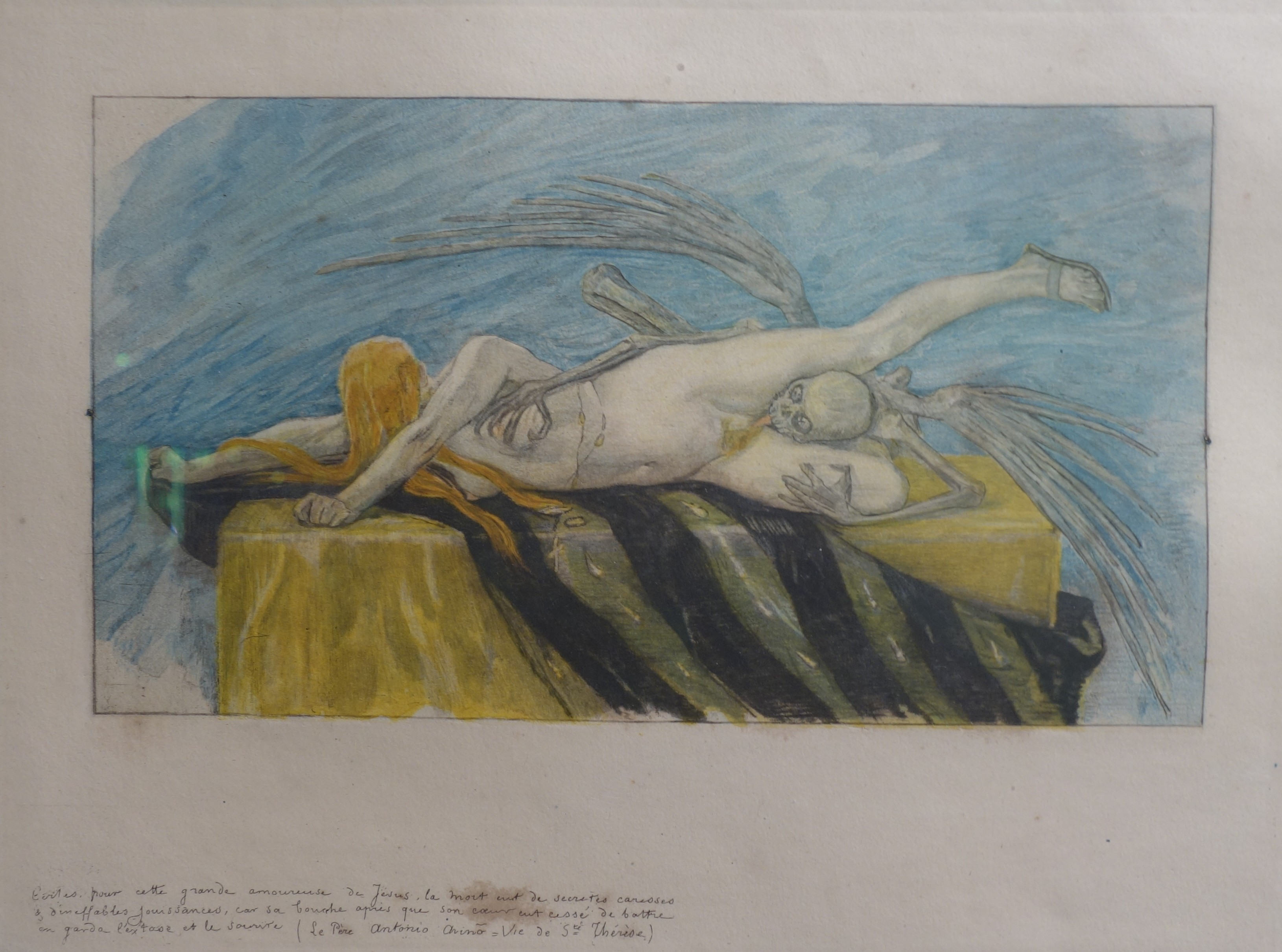 « L'Agonie » (Félicien Rops) © « Gery Art Galery » © Photo : Fabien Sebo