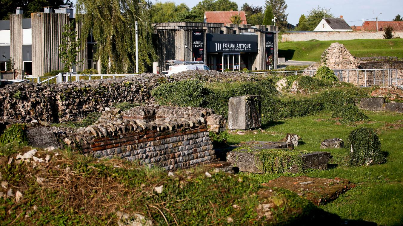 Vestiges et « Musée archéologique » © « Forum antique de Bavay »