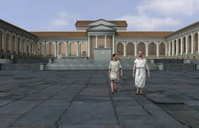 Scène du film en 3D © « Forum antique de Bavay »