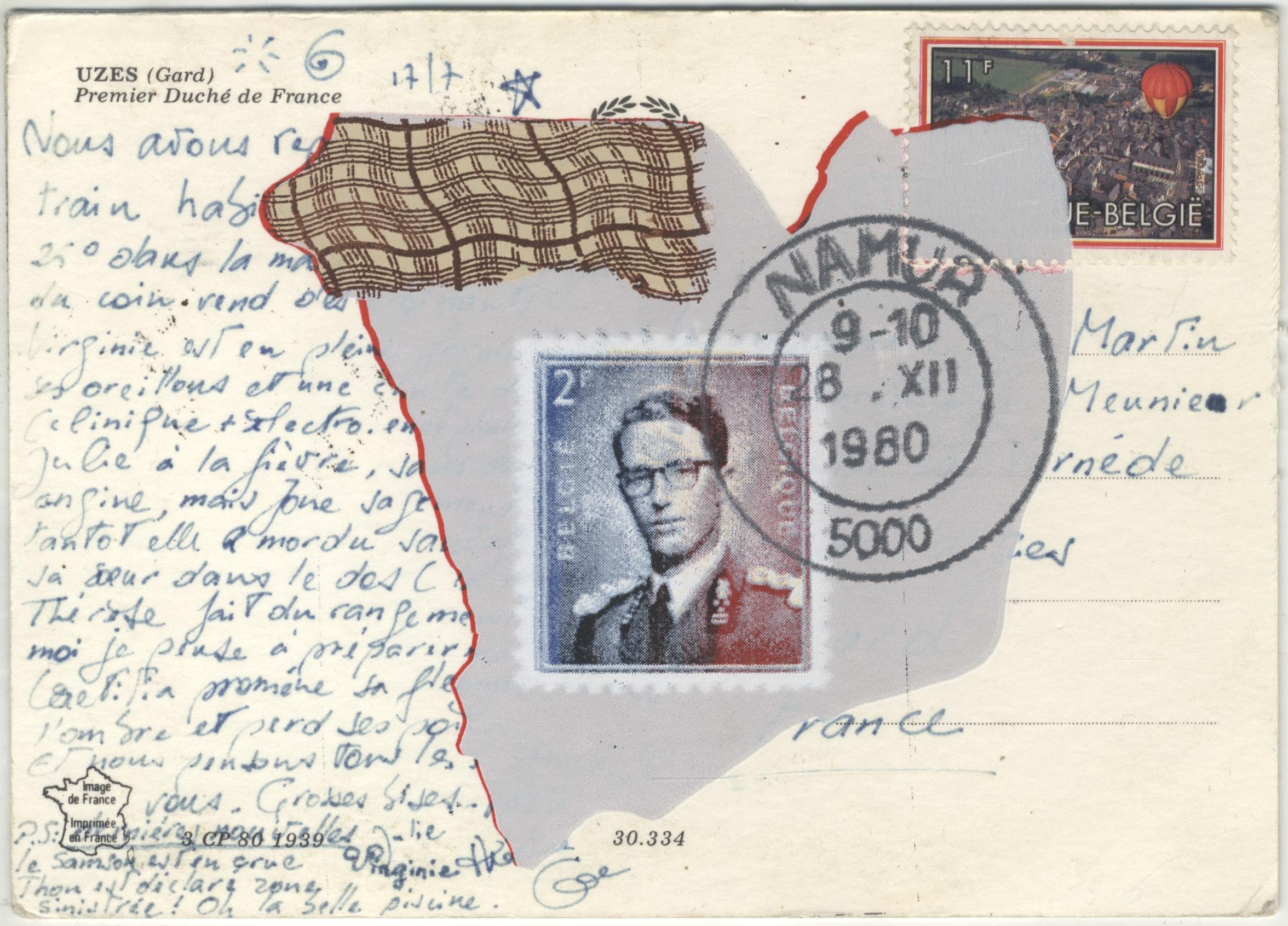 « Mail Art » © Bernard Boigelot
