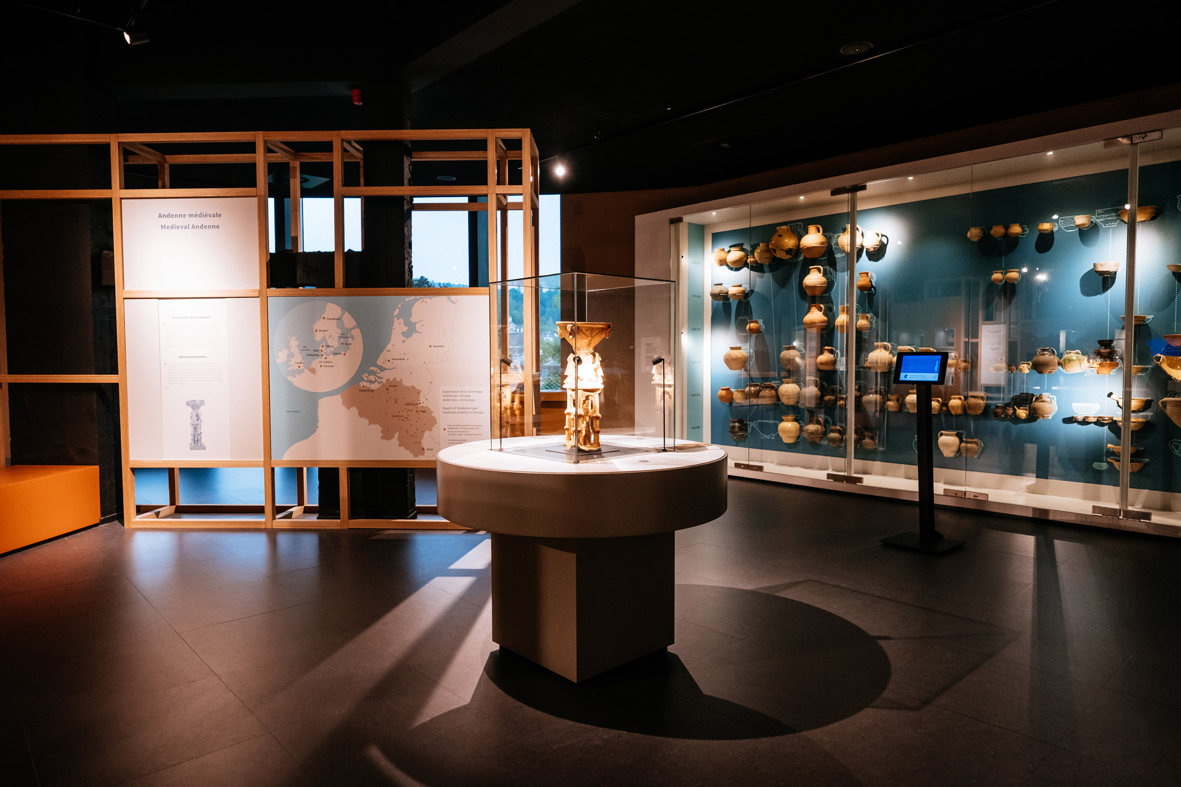 « Musée de la Céramique », dans « L’Espace Muséal d’Andenne » © Ville d’Andenne