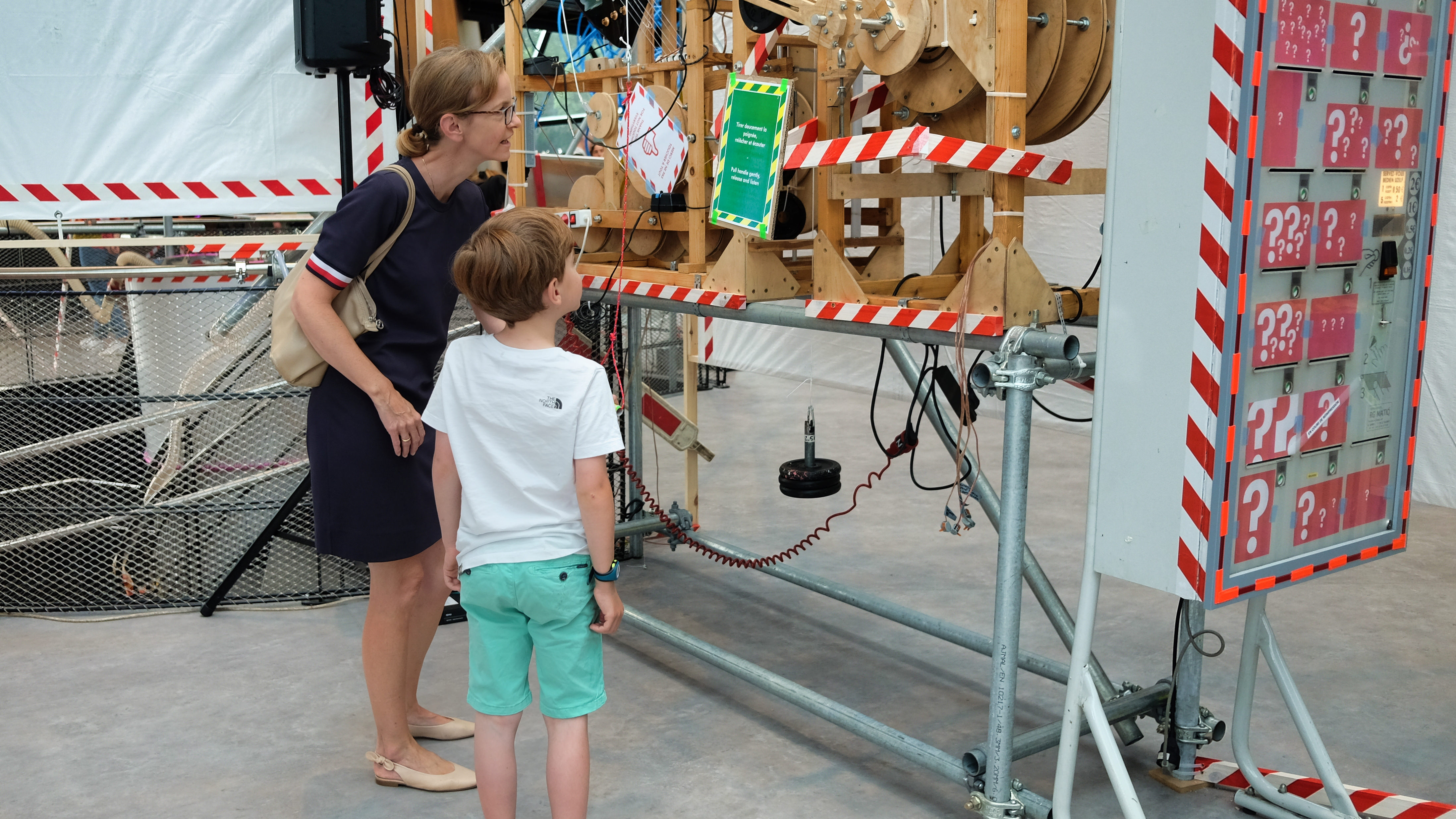 Un visite familiale © Photo : Christian Delwiche