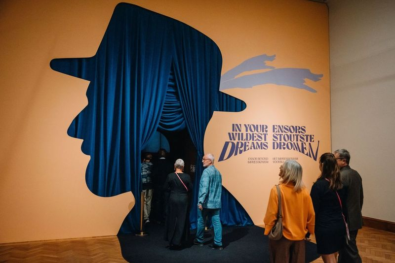 Pénétrons le monde de James Ensor © Photo : Fille Roelants/« KMSKA »