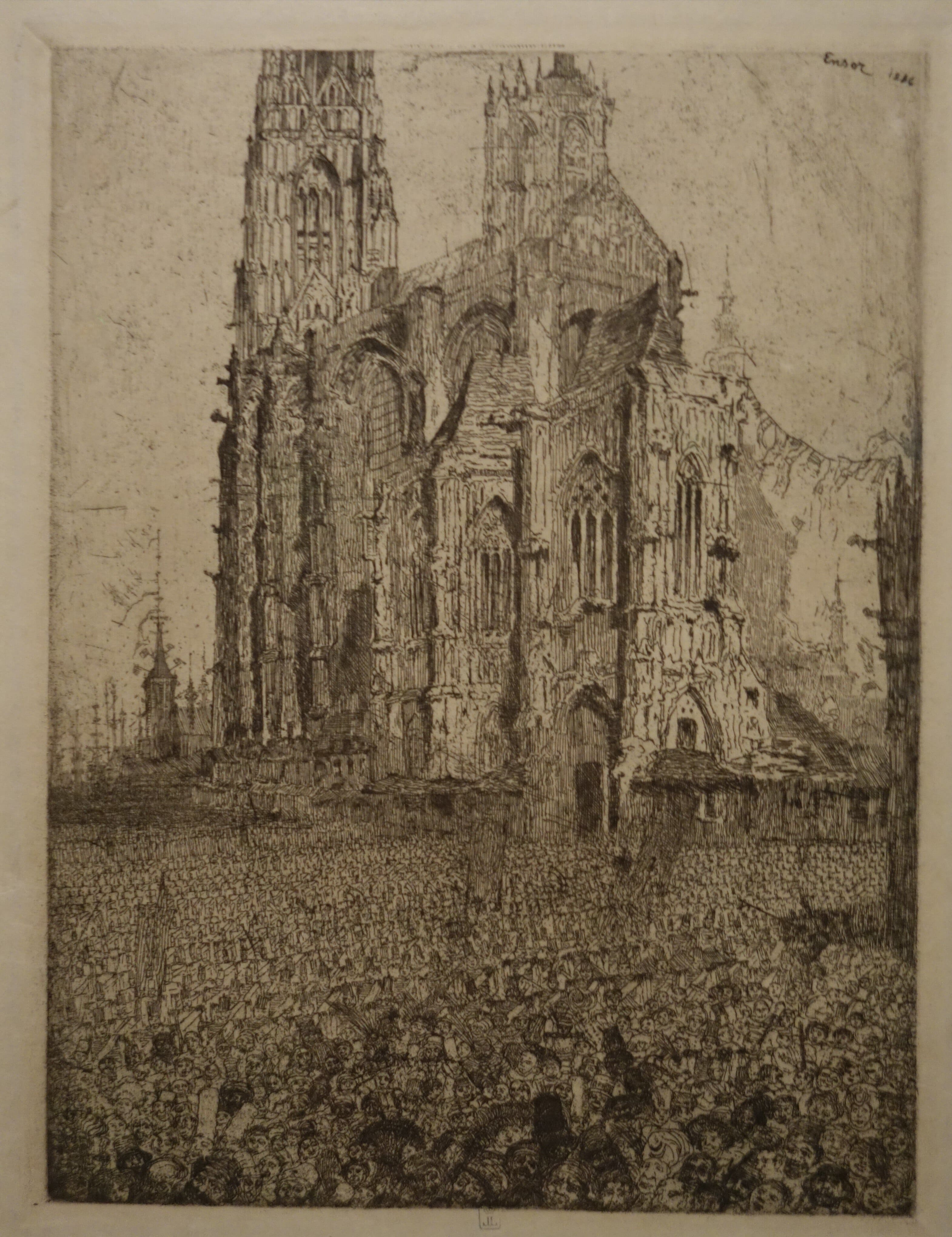 « La Cathédrale » (James Ensor) © Photo : Fabien Sebo