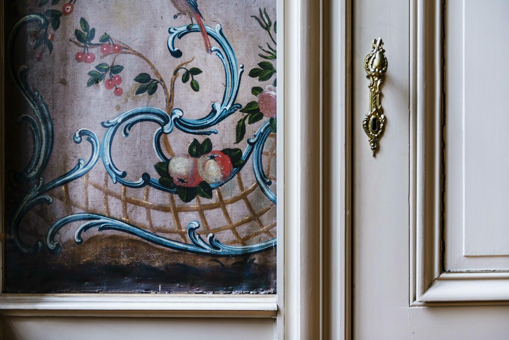 Tapisserie florale, « Maison Arnold Vander Haeghen » © « Visit Gent »