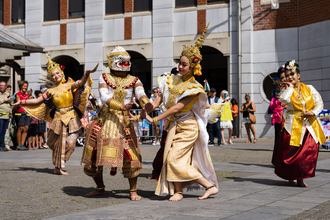Aubade, sur la place de Wallonie © Photo : Albert Blond/2022