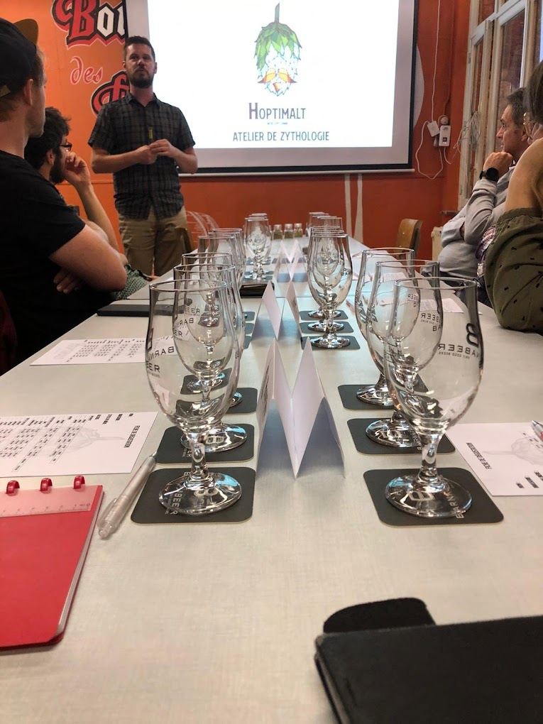 Formation brassicole © Photo : « Hoptimalt Beer Academy »