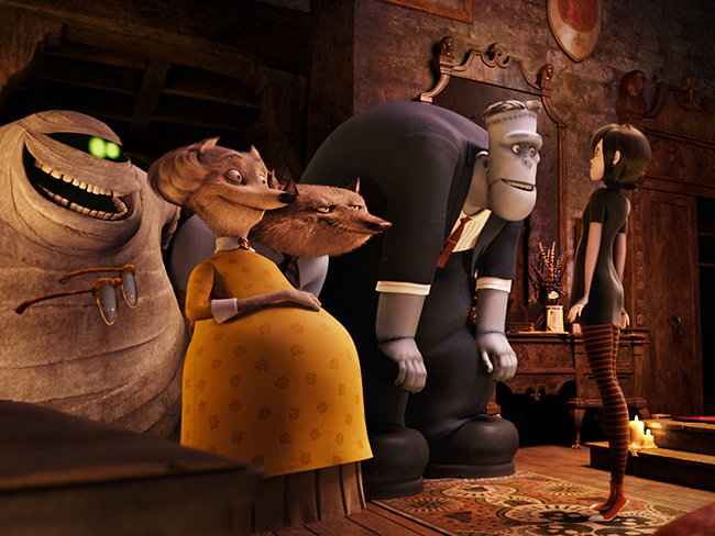 Frankenstein et autres monstres, dans « Hôtel Transylvanie » (Genndy Tartakovsky)