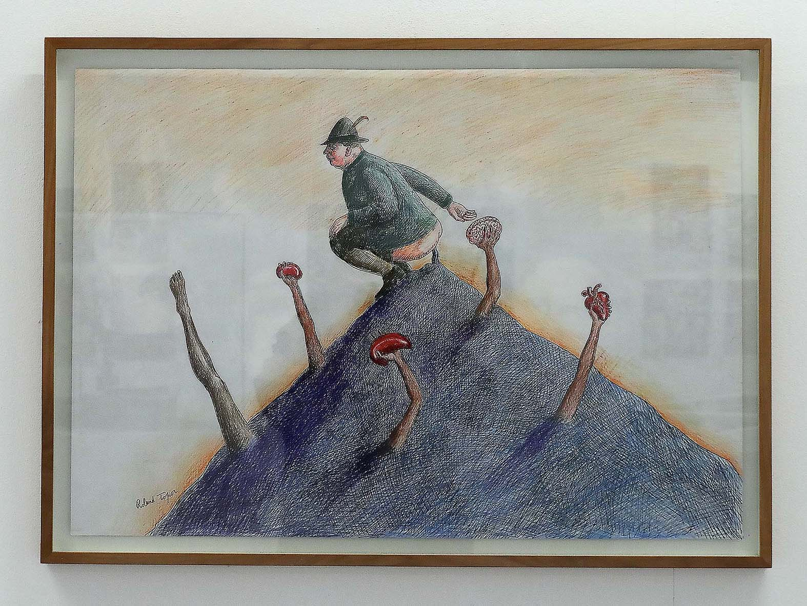 (Roland Topor/1938-1997) © Photo : Jacques Baudoux