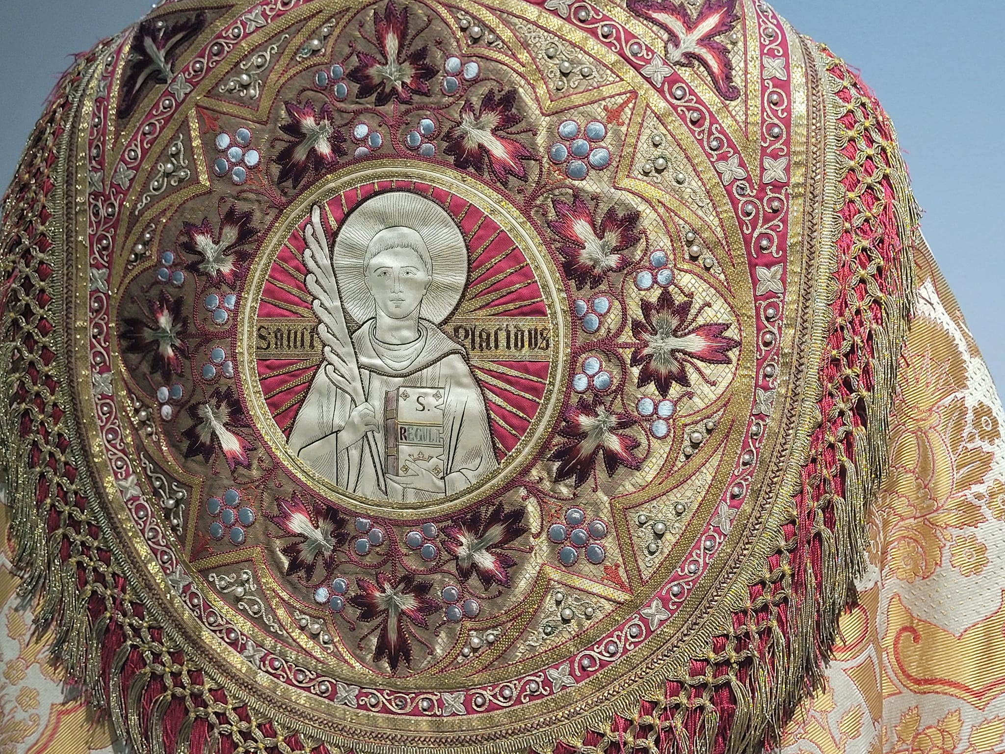 Vêtement liturgique © Photo : Murielle Lecocq