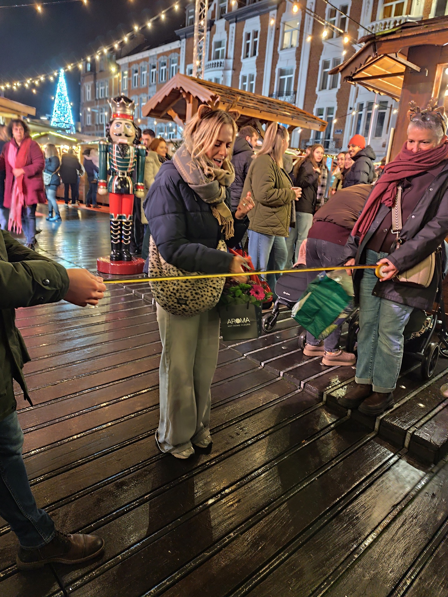 Inauguration par l'échevine des Fêtes, Charlotte Déom ⓒ Photo : Murielle Lecocq