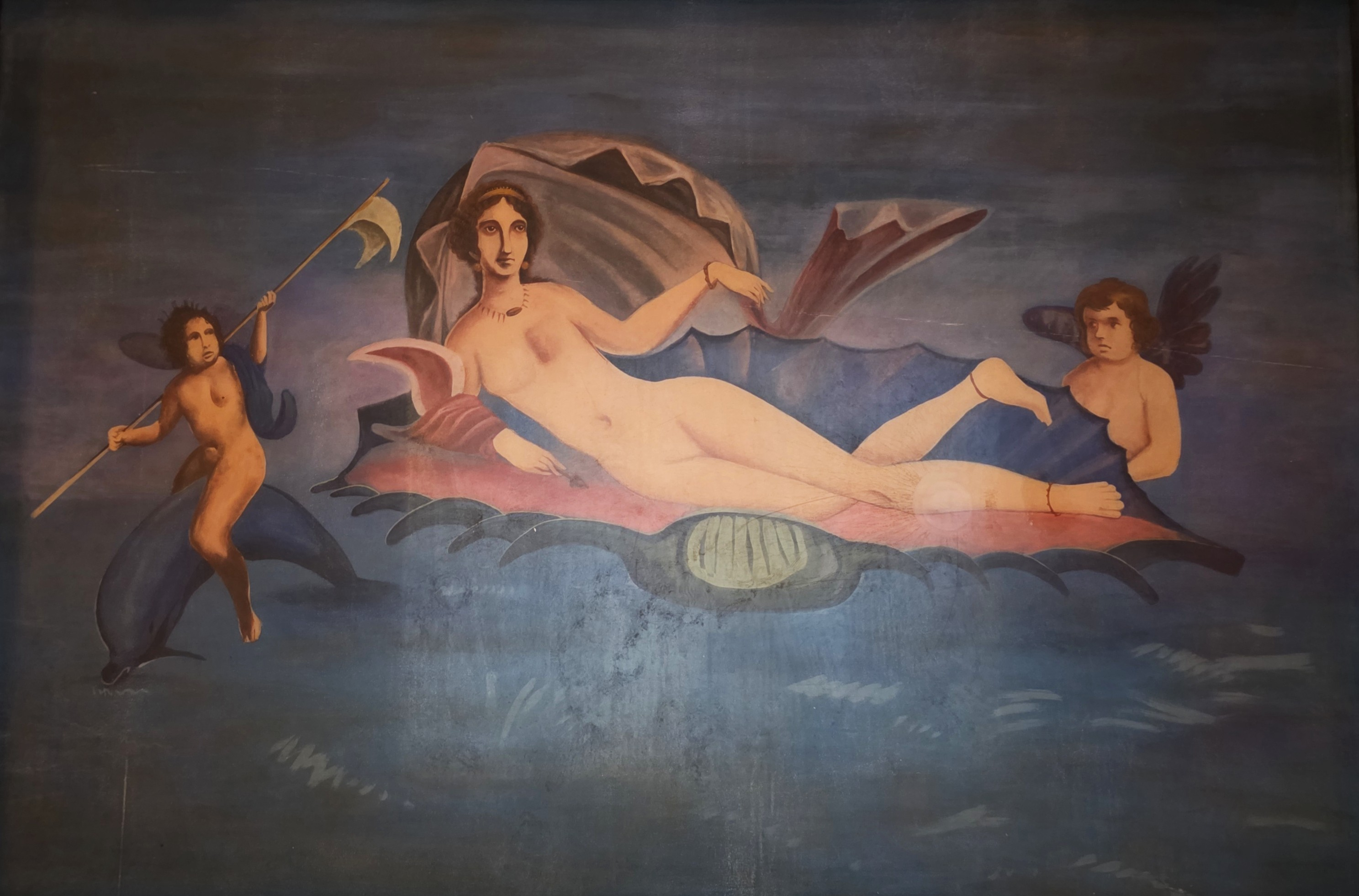 Copie d'une fresque © « Tempora » © Photo : Fabien Sebo