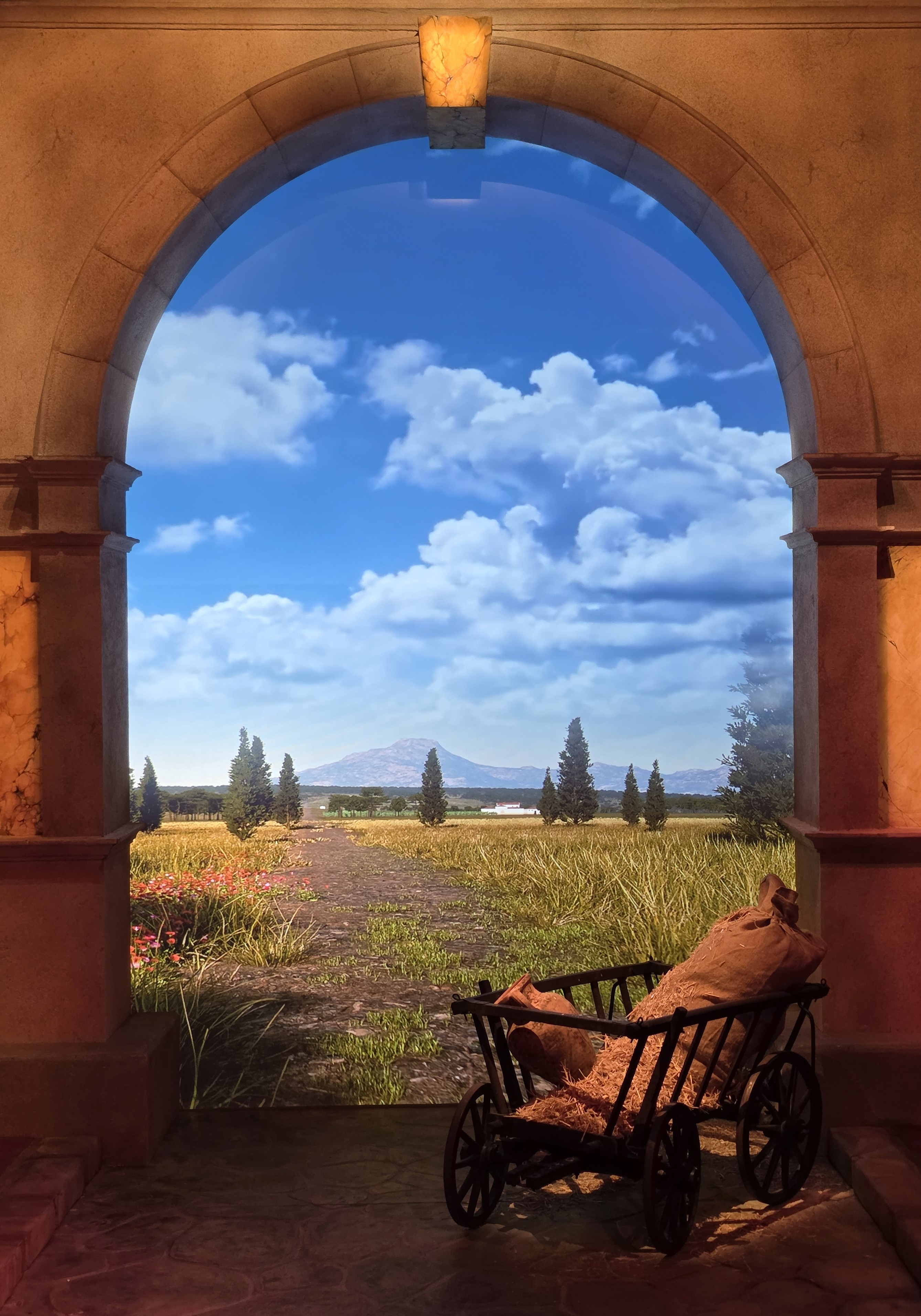 En fin de rue, vue sur l'extérieur © « Tempora » © Photo : Fabien Sebo