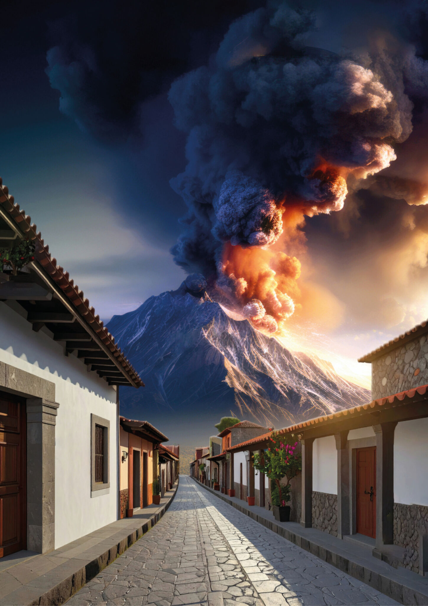 L'éruption du Vésuve © « Tempora »