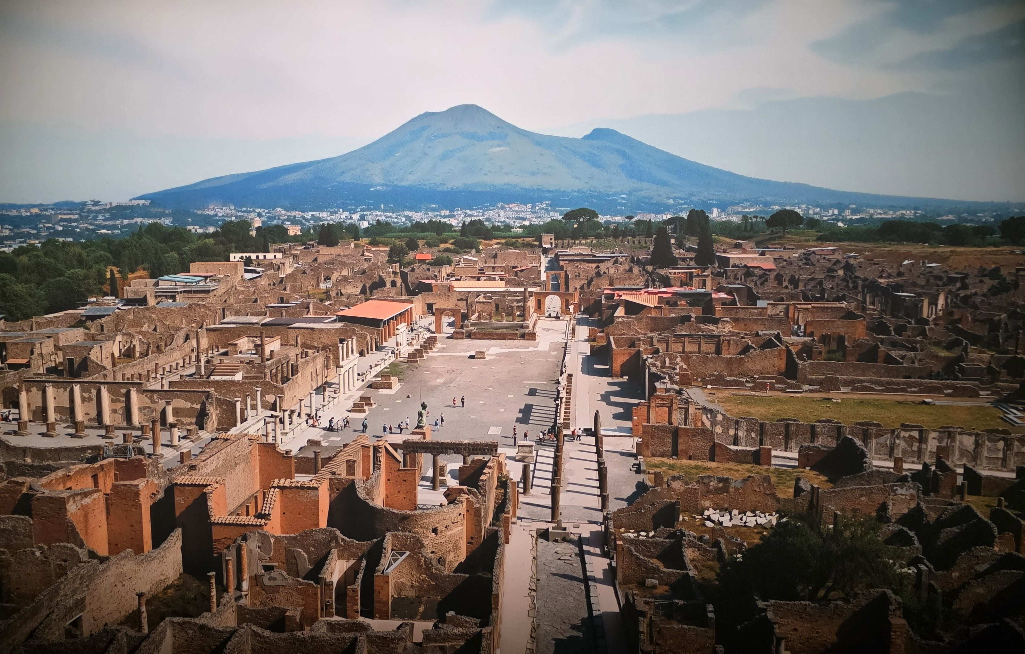 Le site actuel de Pompéi © « Tempora » © Photo : Fabien Sebo