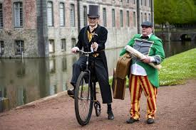 Phileas Fogg & Passepartout en route vers l'Egypte © Photo : « Luc Petit Création »