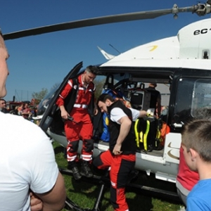 Tohogne, Ce 9 avril 2017 fête de l’hélico , les 20 ans du CMH.