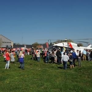Tohogne, Ce 9 avril 2017 fête de l’hélico , les 20 ans du CMH.