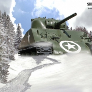 Tank Sherman Bastogne 4